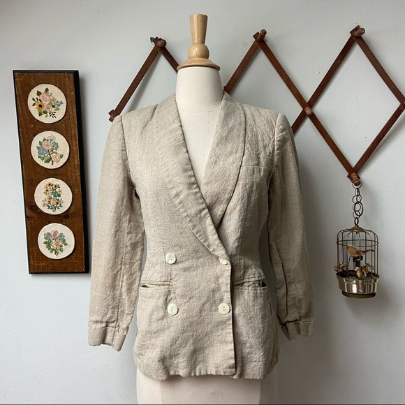 Banana Republic Jackets & Blazers - 🍄5/$30 Banana Republic Safari • Vintage Linen Blazer